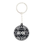 Llavero Negro AC/DC Rock & Roll